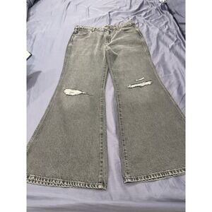 Wrangler Gray Flare Jeans